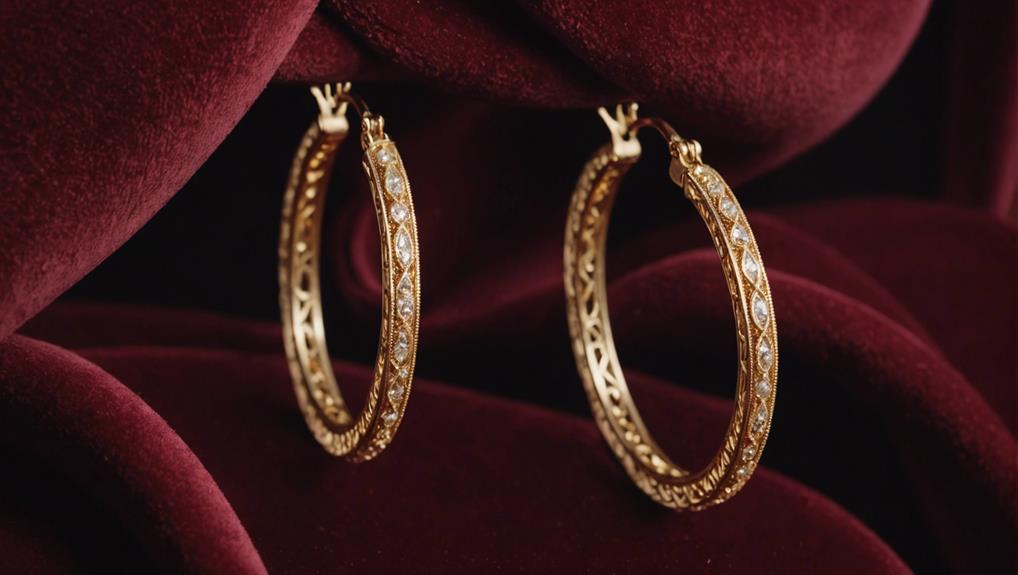 circle earrings timeless classic