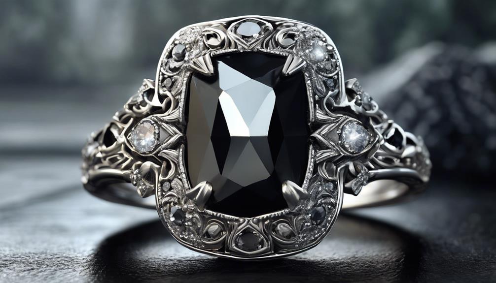 popular jewelry with black diamonds