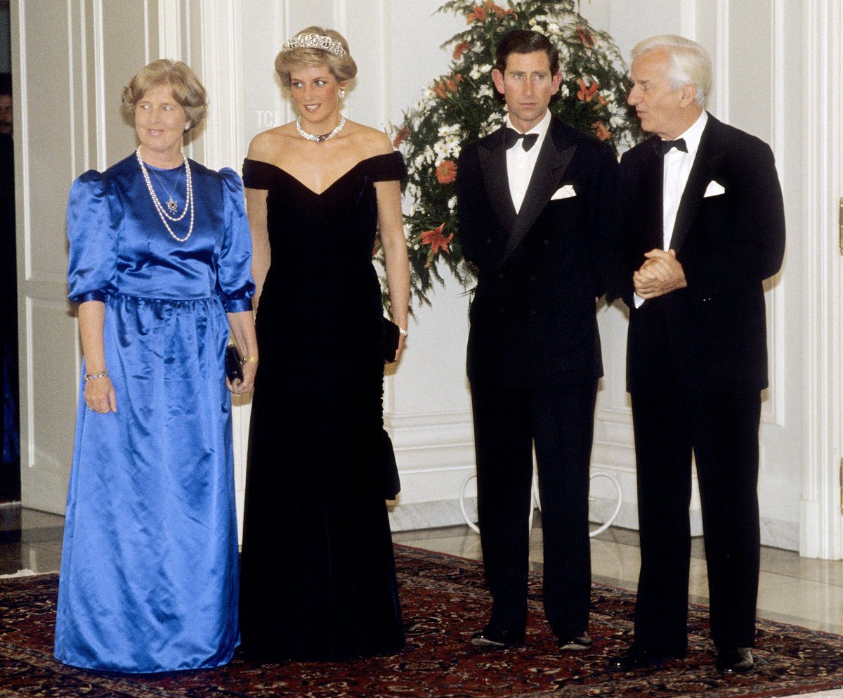 Principe e Principessa di Galles in visita in Germania, novembre 1987