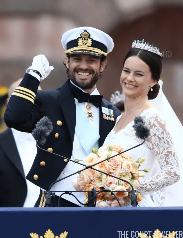 Principe Carl Philip e Principessa Sofia nel giorno del loro matrimonio, 2015