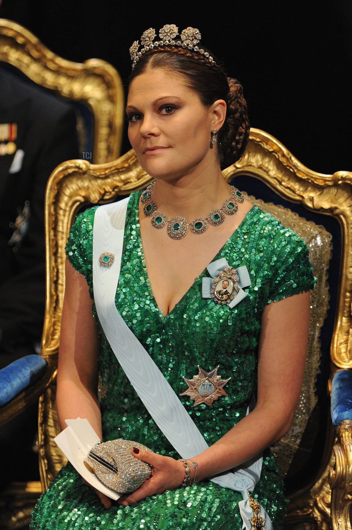 La Principessa Corona Victoria di Svezia partecipa alla Cerimonia di Premiazione del Premio Nobel 2012 al Concert Hall il 10 dicembre 2012 a Stoccolma