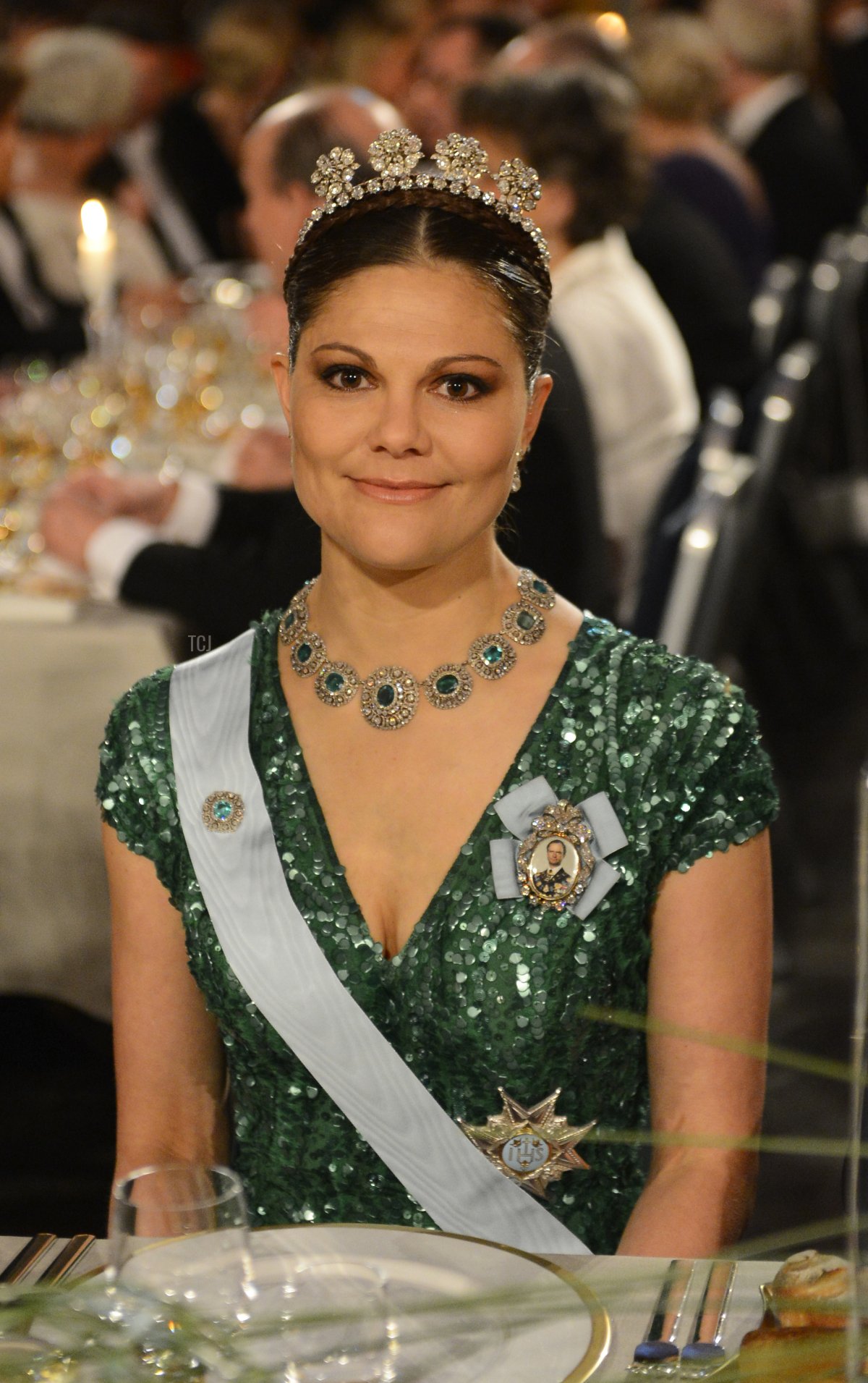 La Principessa Corona Victoria di Svezia partecipa alla Cerimonia di Premiazione del Premio Nobel 2012 al Concert Hall il 10 dicembre 2012 a Stoccolma