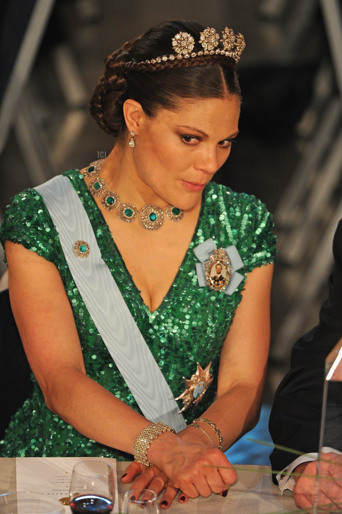 La Principessa Corona Victoria di Svezia partecipa alla Cerimonia di Premiazione del Premio Nobel 2012 al Concert Hall il 10 dicembre 2012 a Stoccolma