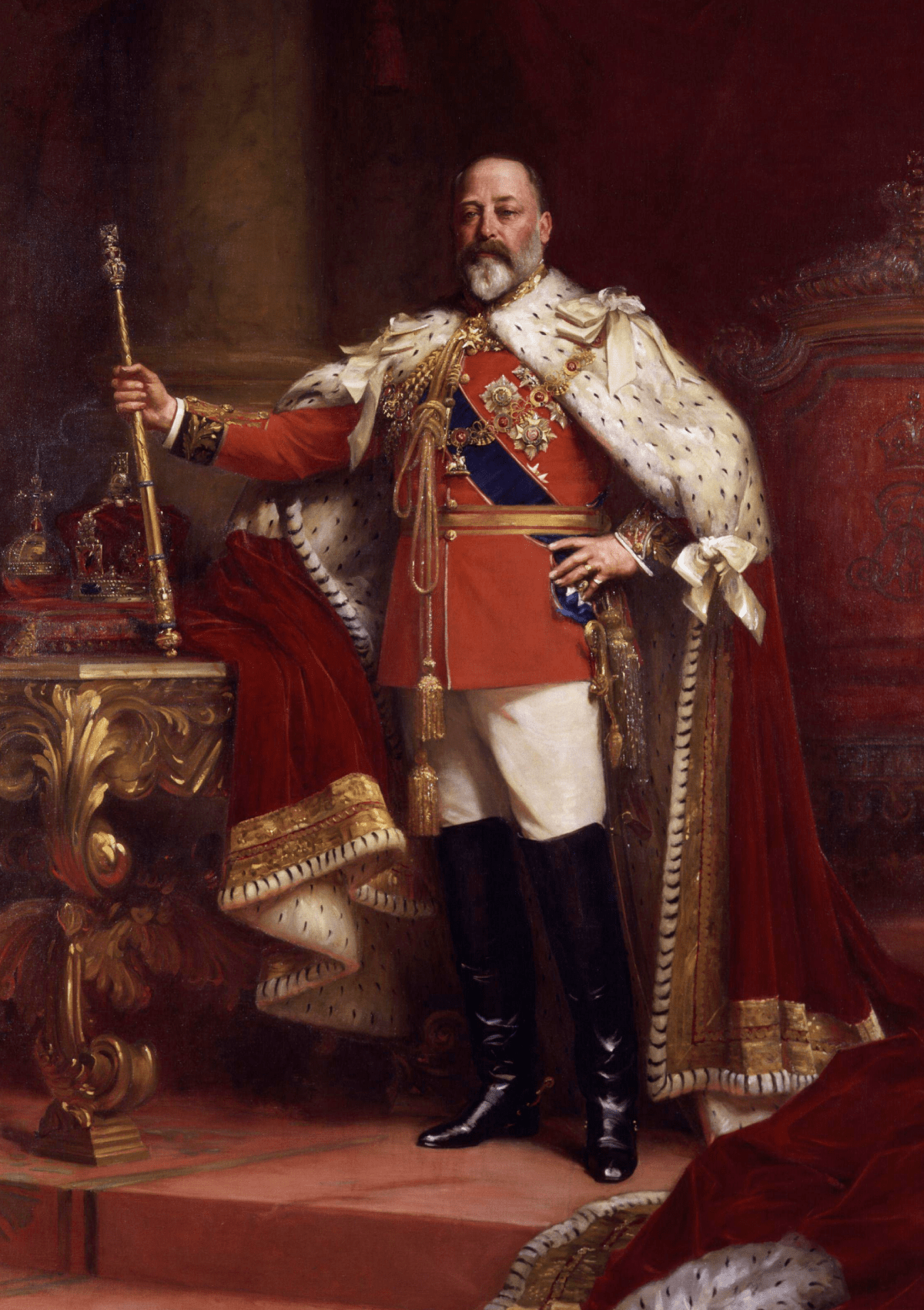 Ritratto del Re Edoardo VII, Luke Fildes, 1902