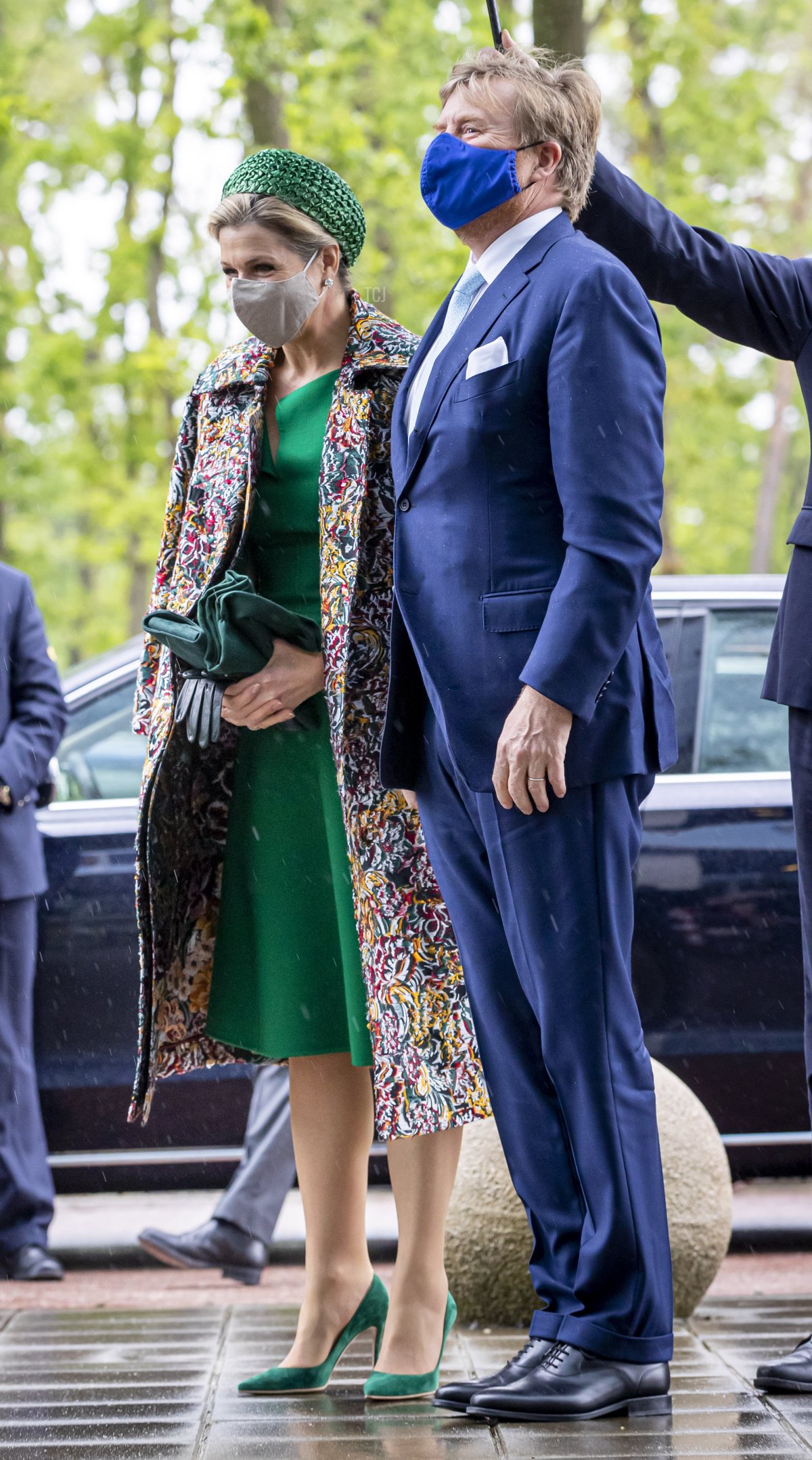 Il re Willem-Alexander dei Paesi Bassi e la regina Maxima dei Paesi Bassi visitano il Brightlands Campus Greenport durante la loro visita nella regione del Nord-Limburgo il 27 maggio 2021 a Venlo, Paesi Bassi