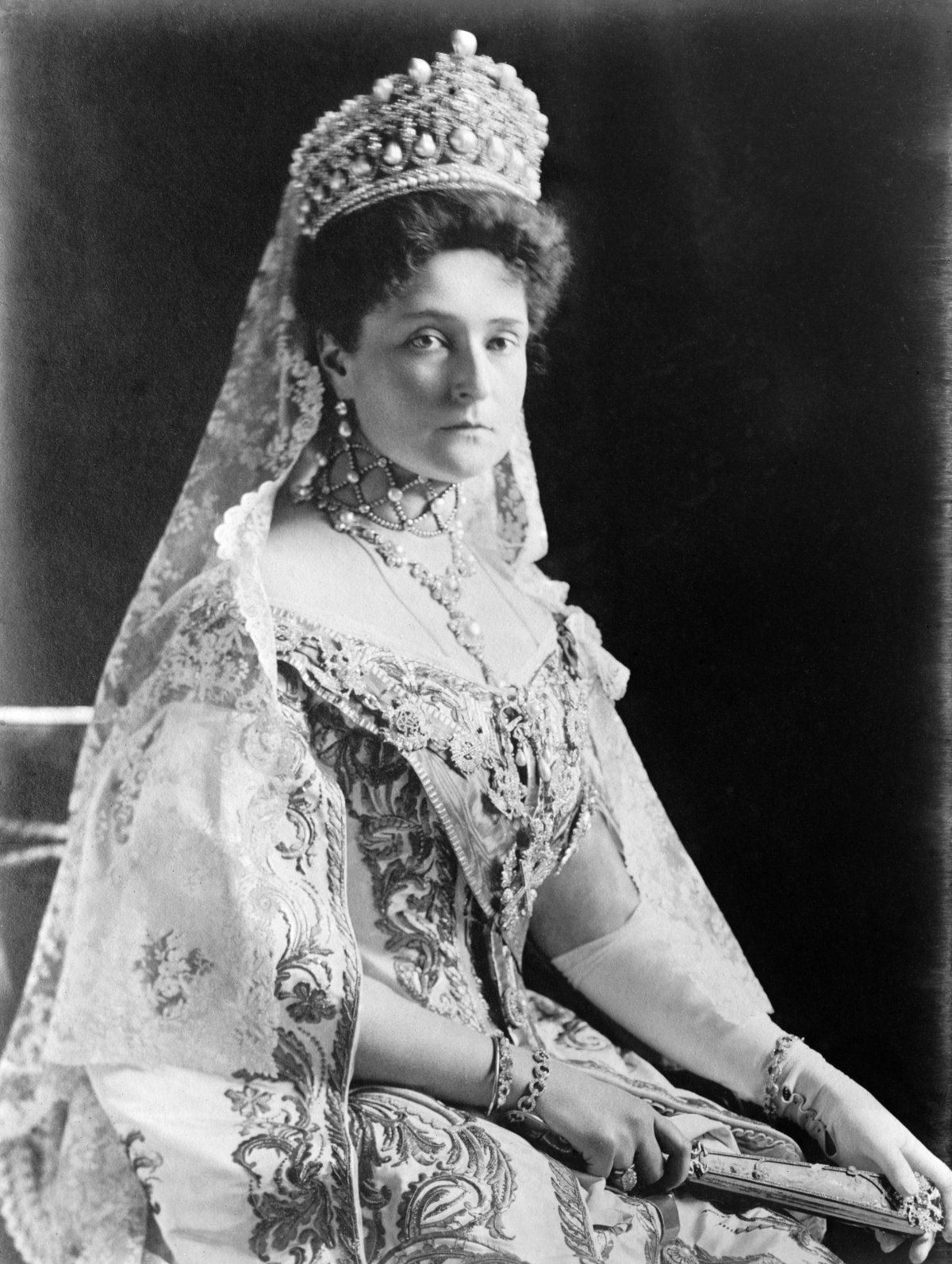 Imperatrice Alexandra Feodorovna, fotografata da Boasson e Eggler St. Pietroburgo Nevsky 24