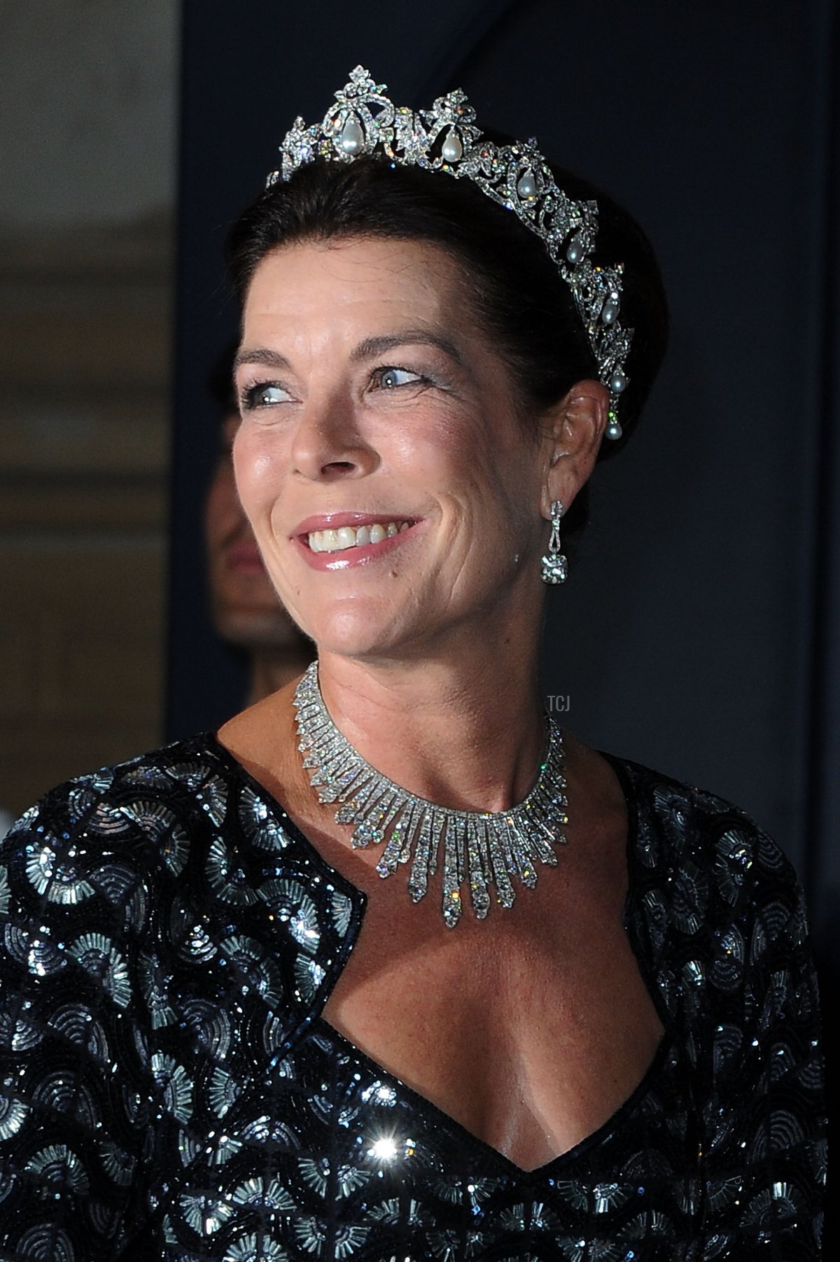 La principessa Caroline di Hannover partecipa alla cena di gala per il matrimonio del principe Guillaume di Lussemburgo e Stephanie de Lannoy al Palazzo Granducale il 19 ottobre 2012 a Lussemburgo, Lussemburgo. Il Granduca ereditario di 30 anni è l'ultimo principe ereditario in Europa a sposarsi, unendo in matrimonio la sua sposa, contessa belga di 28 anni, in una sontuosa cerimonia di 2 giorni