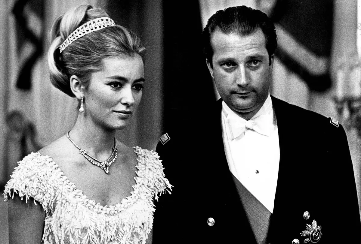 Il principe e la principessa di Liegi ritratti nell'agosto 1968 (Trinity Mirror/Mirrorpix/Alamy)