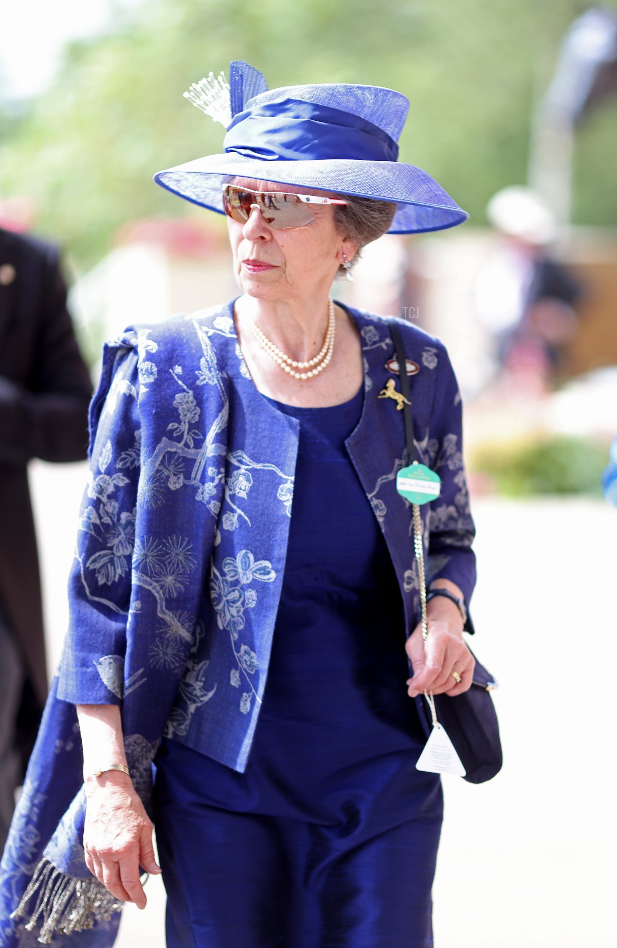 La Principessa Anna, Principessa Reale arriva per il Royal Ascot 2021 all'ippodromo di Ascot il 15 giugno 2021 ad Ascot, Inghilterra