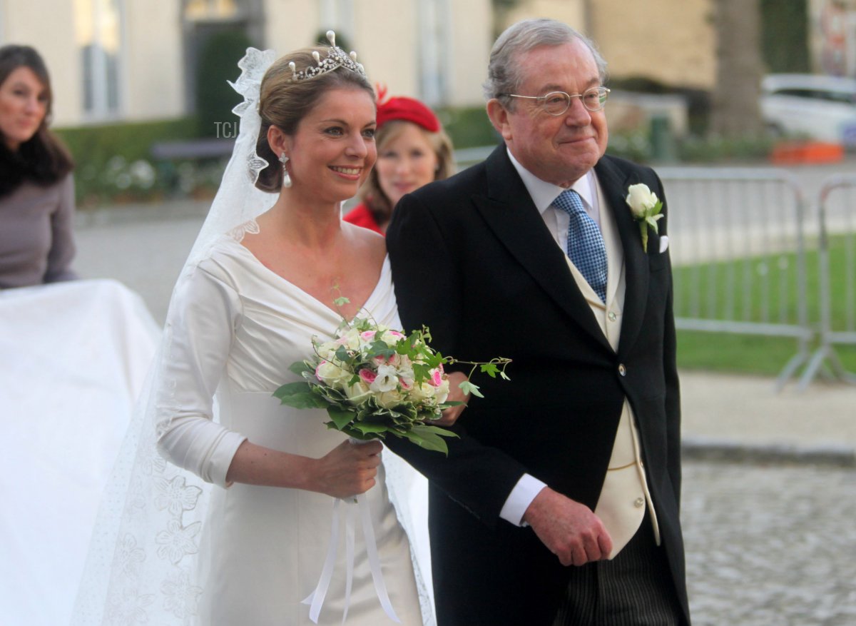 Il matrimonio reale di Annemarie Gualtherie van Weezel e del Principe Carlos de Bourbon de Parme a Bruxelles, novembre 2010