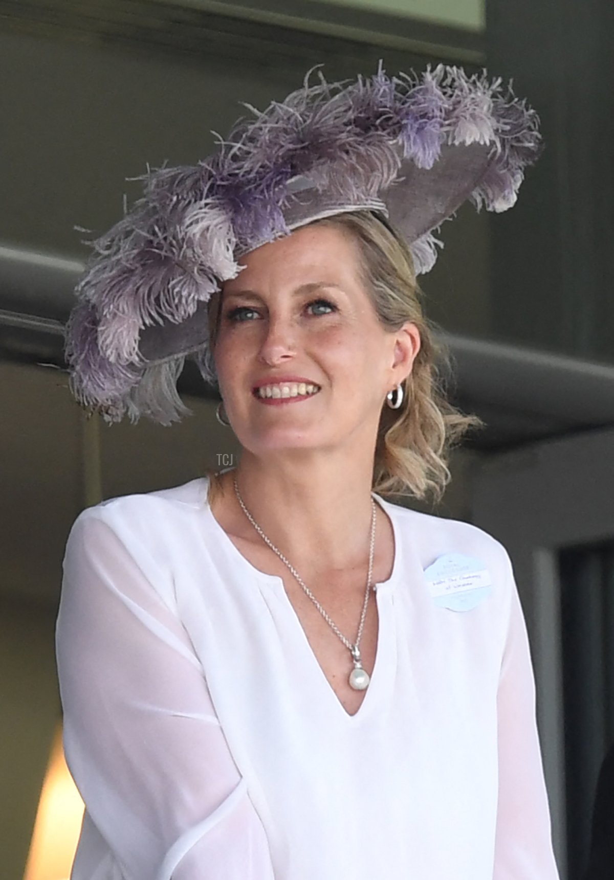 Sophie, Contessa di Wessex (a sinistra) e il Principe Edward, Conte di Wessex partecipano al secondo giorno dell'incontro di corse ippiche Royal Ascot, ad Ascot, a ovest di Londra il 16 giugno 2021