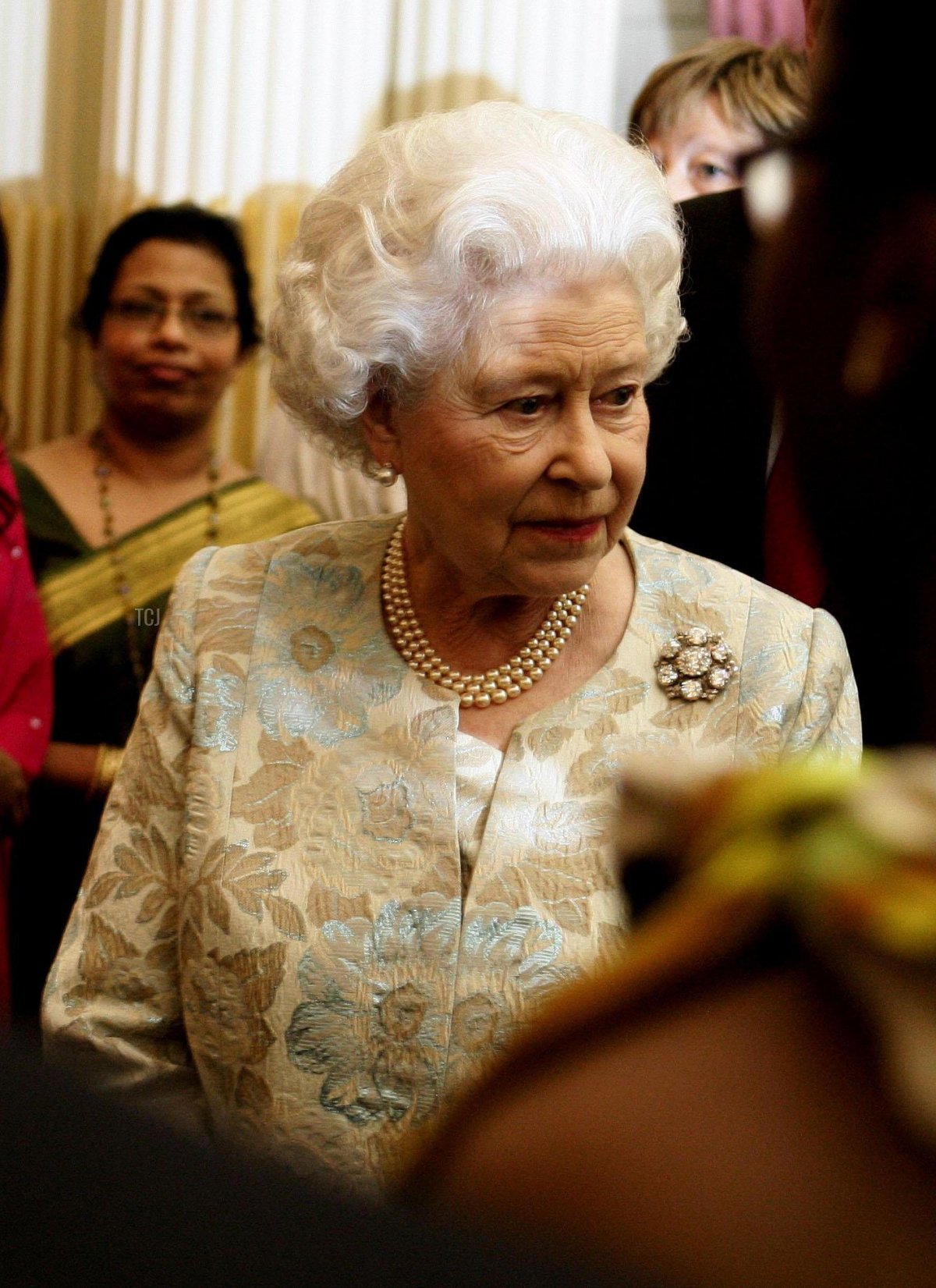 La Regina partecipa alla Ricezione del Giorno del Commonwealth presso il Commonwealth Secretariat, Marlborough House, Londra, 10 marzo 2008