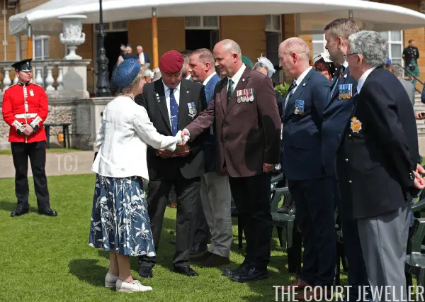 La Duchessa di Gloucester partecipa alla festa annuale dei giardini della Not Forgotten Association a Buckingham Palace il 23 maggio 2019 (Yui Mok - WPA Pool/Getty Images)