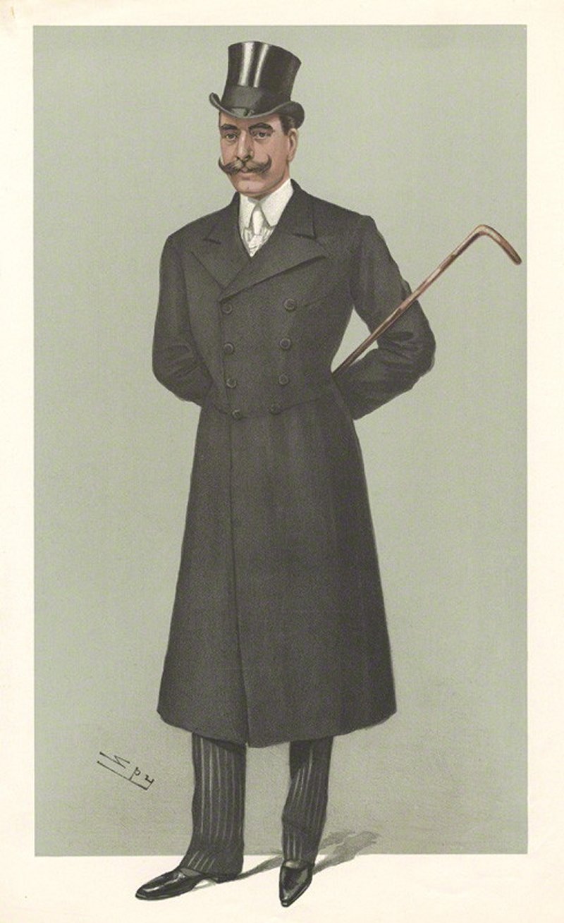 Princes No.27: Caricature of Maj HSH Prince Francis of Teck, 1902