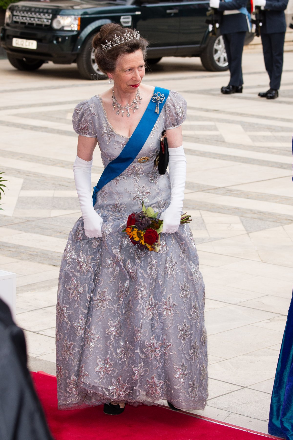 Principessa Anna, principessa reale partecipa al banchetto del sindaco al Guildhall