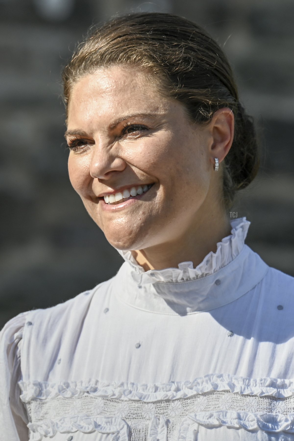 Celebrazioni del 44° compleanno della Principessa Vittoria presso le rovine del castello di Borgholm il 14 luglio 2021 a Borgholm, Svezia