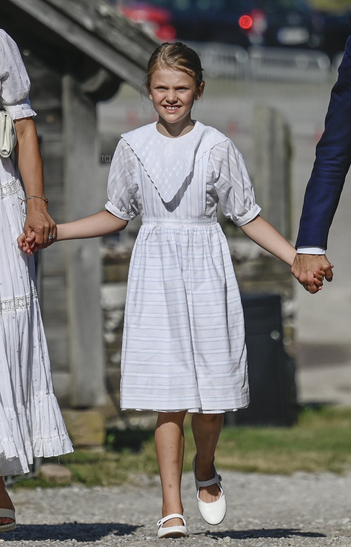 Celebrazioni del 44° compleanno della Principessa Vittoria presso le rovine del castello di Borgholm il 14 luglio 2021 a Borgholm, Svezia