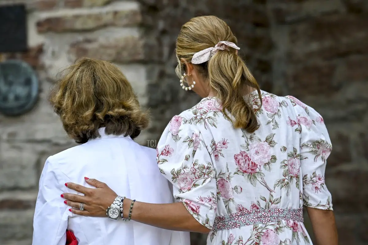 Celebrazioni del 44° compleanno della Principessa Vittoria presso le rovine del castello di Borgholm il 14 luglio 2021 a Borgholm, Svezia