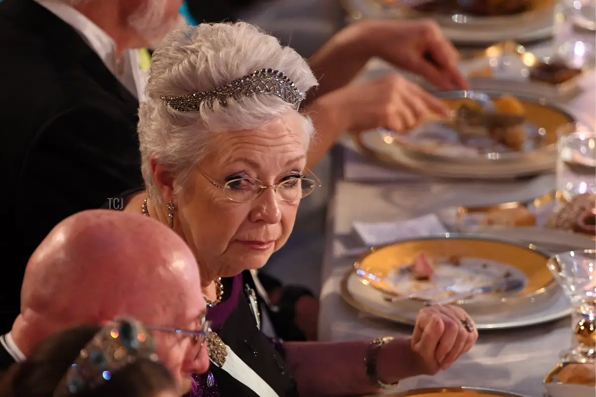 La Principessa Cristina di Svezia partecipa al Banchetto del Premio Nobel 2017