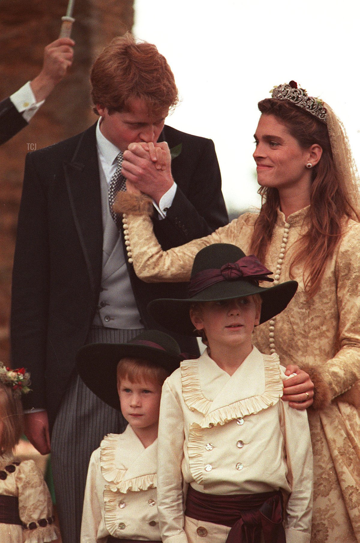 Viscount Althorp sposa Victoria Lockwood, 1989