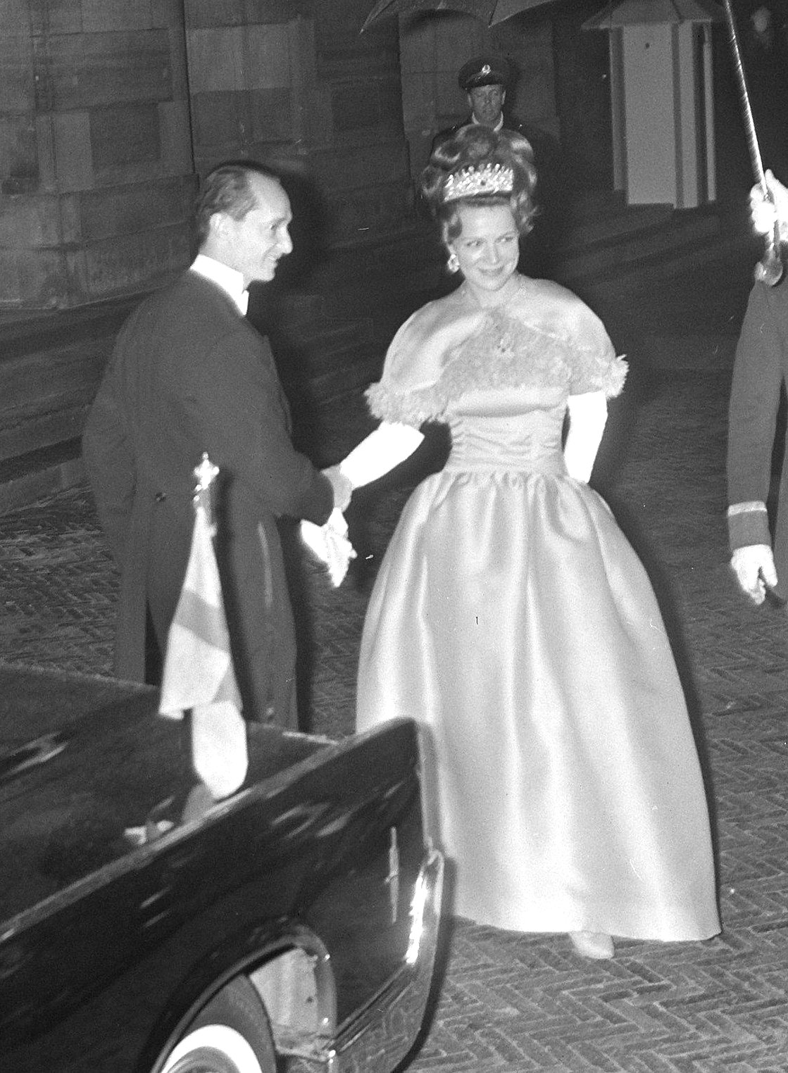 La principessa Irene partecipa a un gala ad Amsterdam, marzo 1966