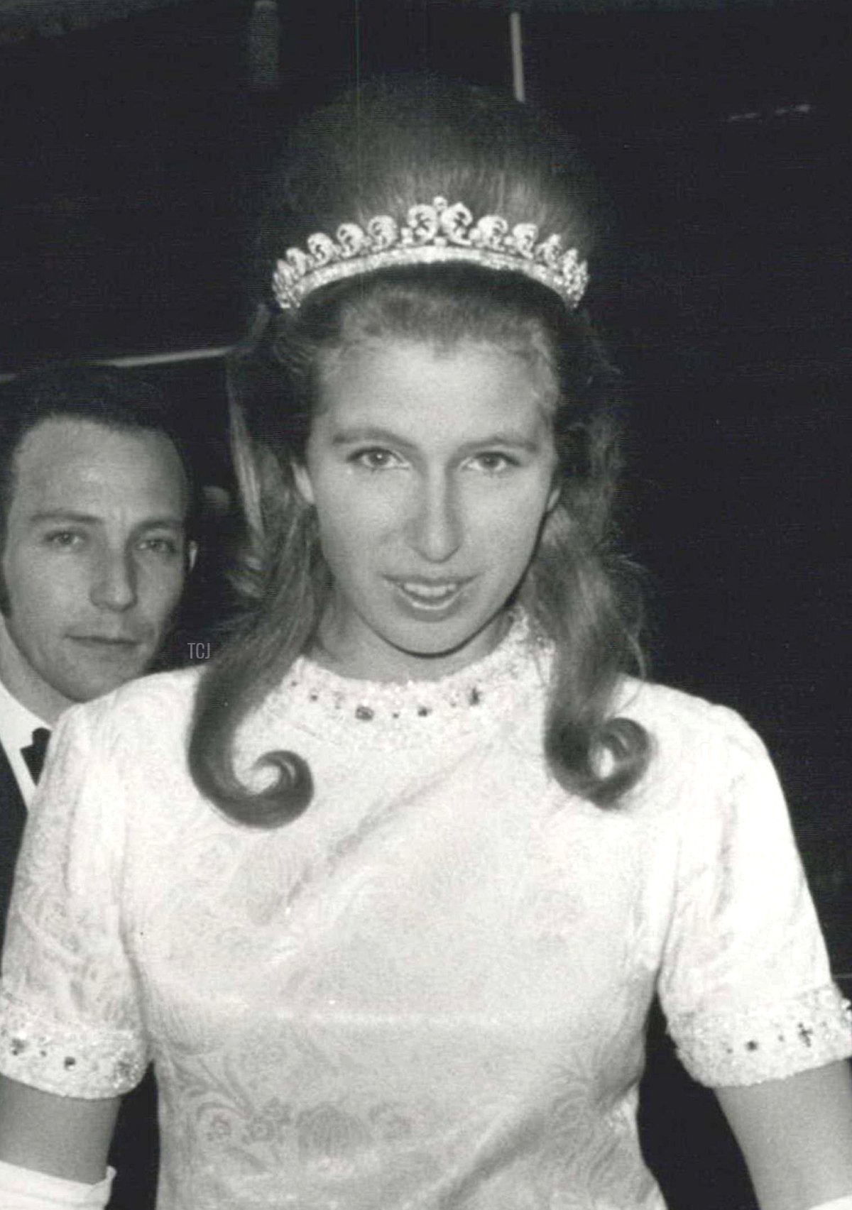 La principessa Anna all'anteprima di un film al Warner Theatre, novembre 1969