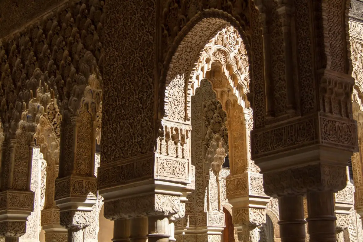 Interno del Palazzo dell'Alhambra, ca. 2012