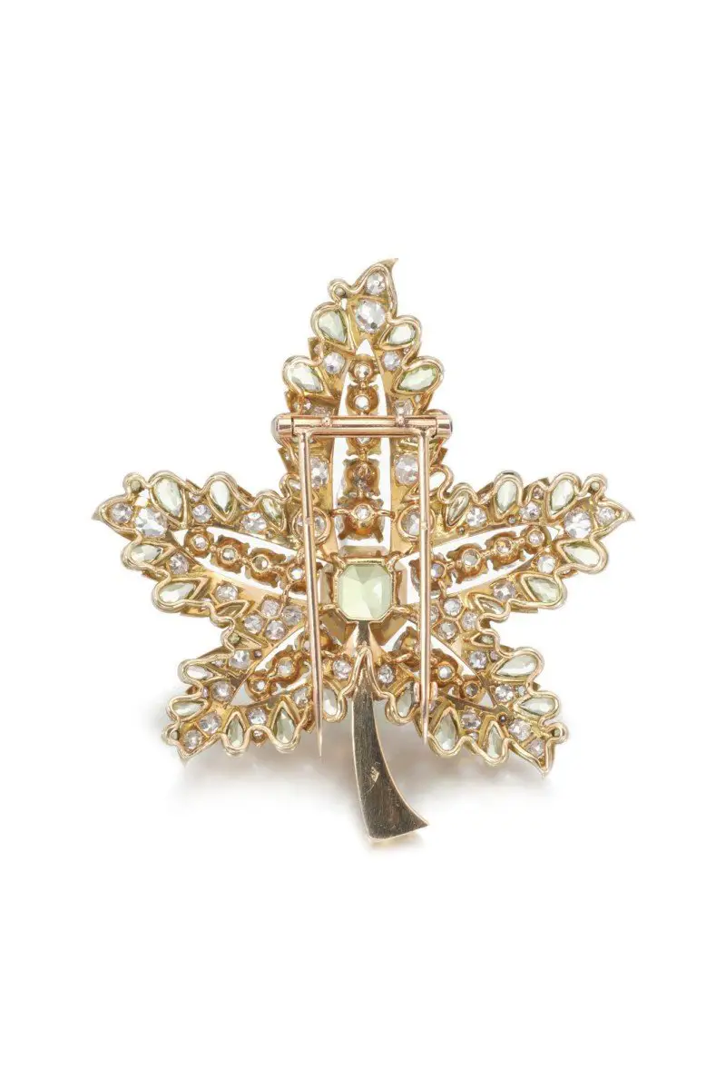 René Boivin, Peridot e spilla in diamante