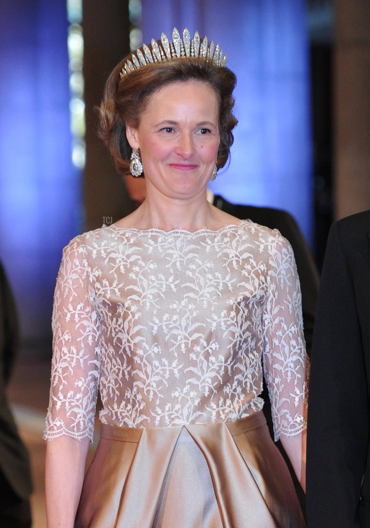 La Principessa Sophie di Liechtenstein e il Principe Ereditario Alois di Liechtenstein partecipano a una cena ospitata dalla Regina Beatrix dei Paesi Bassi prima della sua abdication in favore del Principe Willem Alexander al Rijksmuseum il 29 aprile 2013 ad Amsterdam, Paesi Bassi