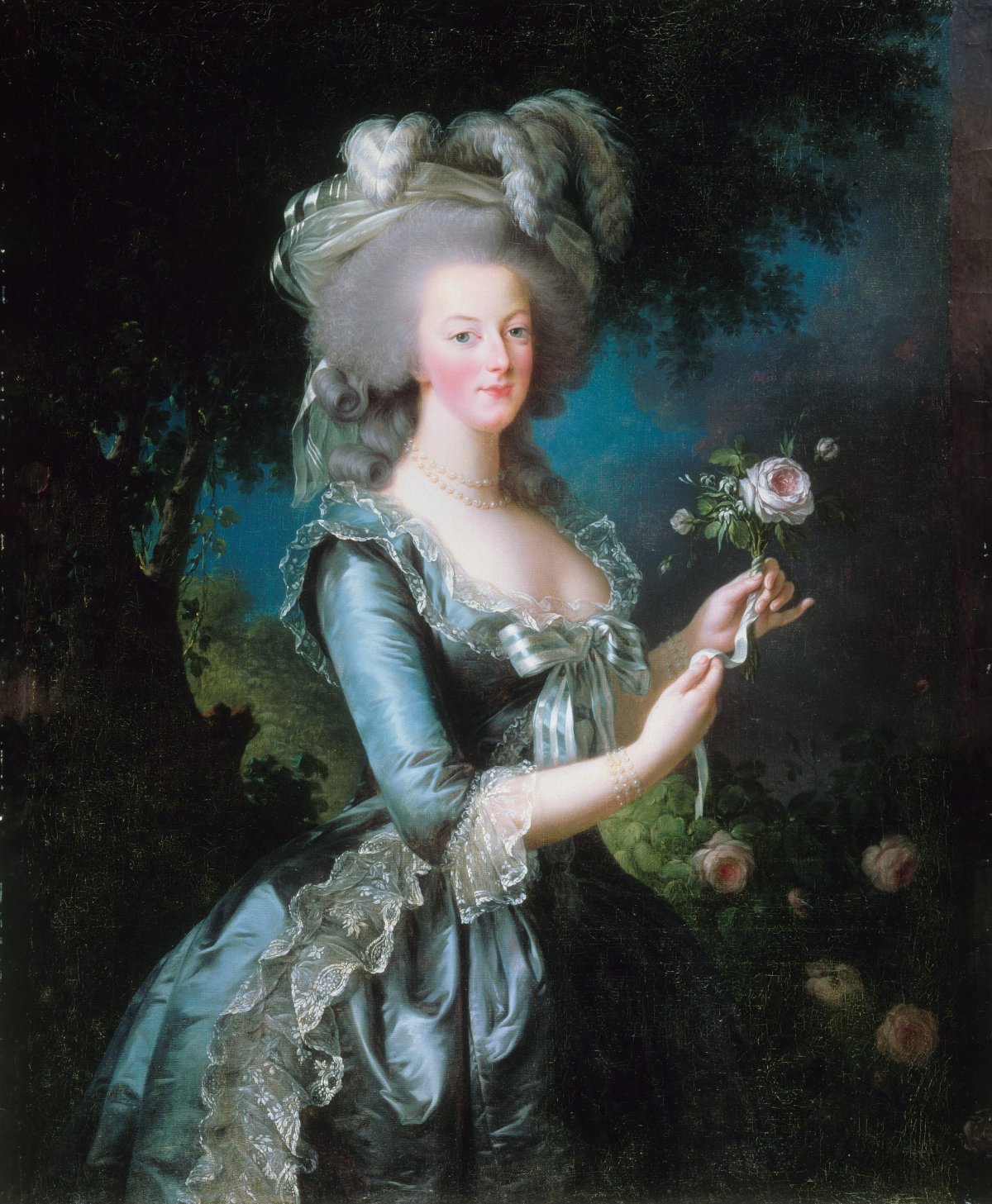 Maria Antonietta con la rosa di Elisabeth Louise Vigée-LeBrun, ca. 1783