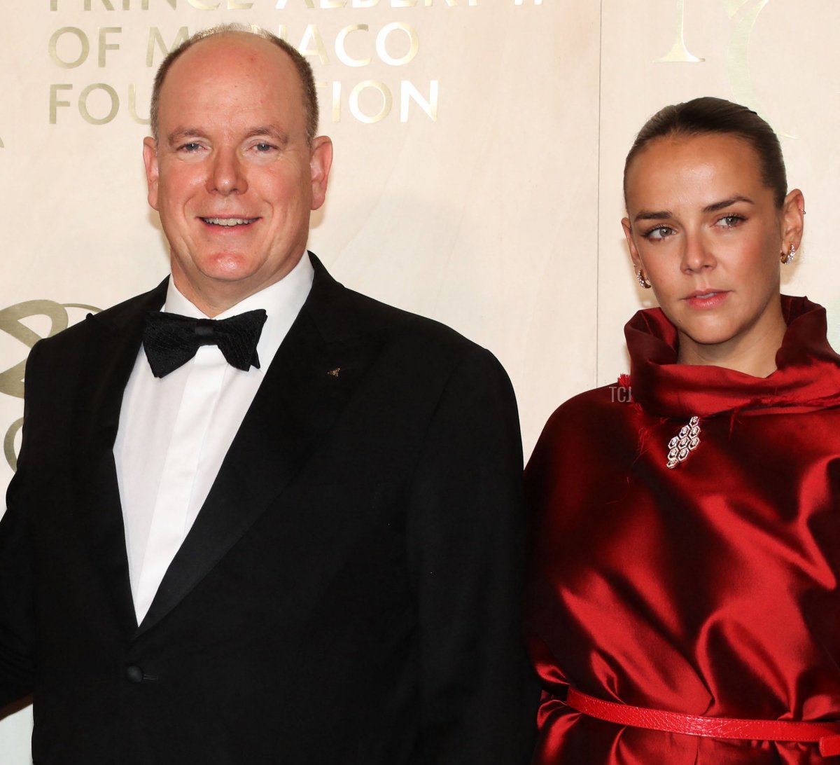 Il Principe Alberto II di Monaco e Pauline Ducruet posano durante il photocall in vista del Gala di Monte-Carlo per la Salute Planetaria al Palais de Monaco, a Monaco, il 23 settembre 2021