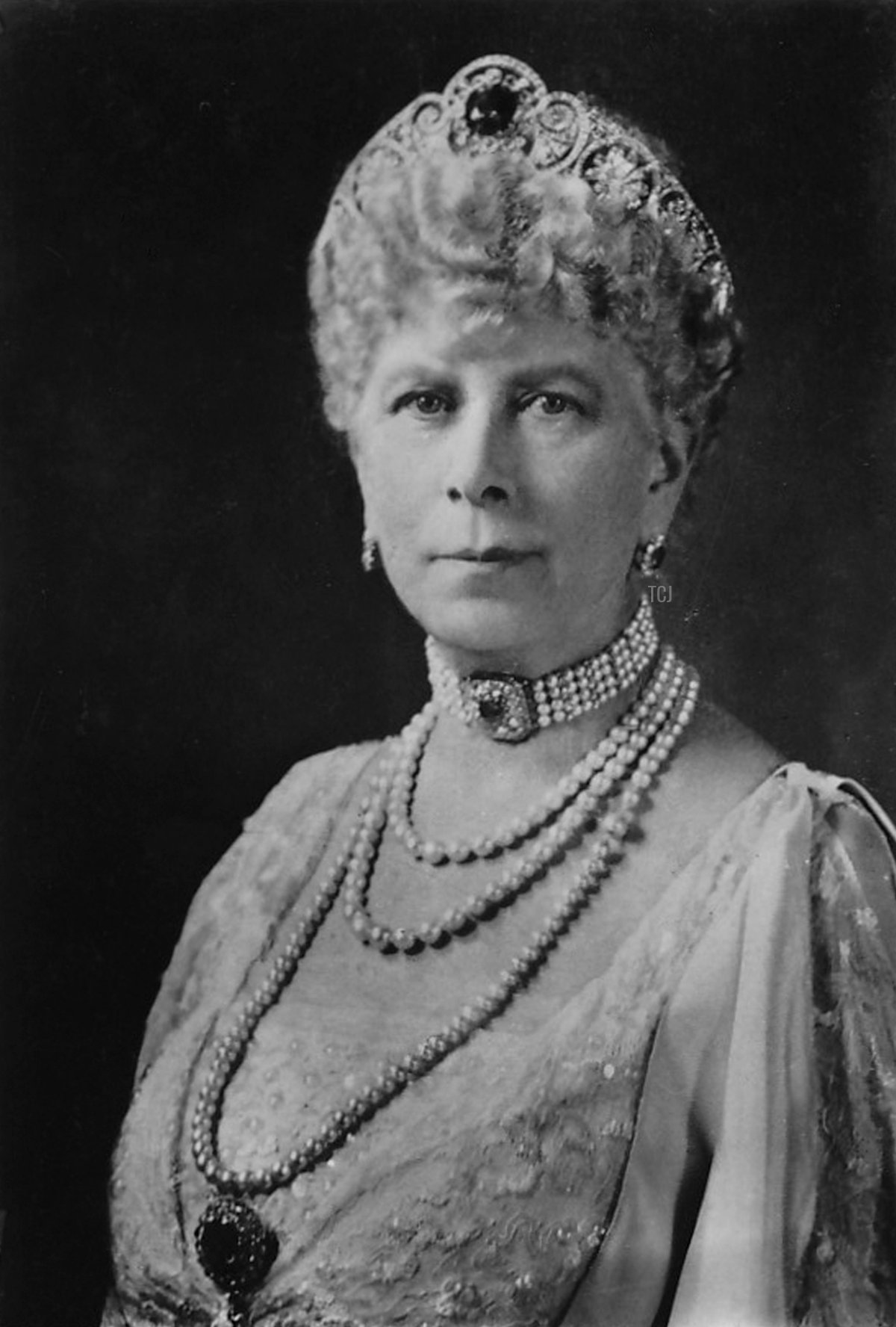 HM Queen Mary (1867-1953), 1937. Carta N. 3 di 48 da carte da regalo del Coro di Coronazione prodotte per le sigarette Tournament