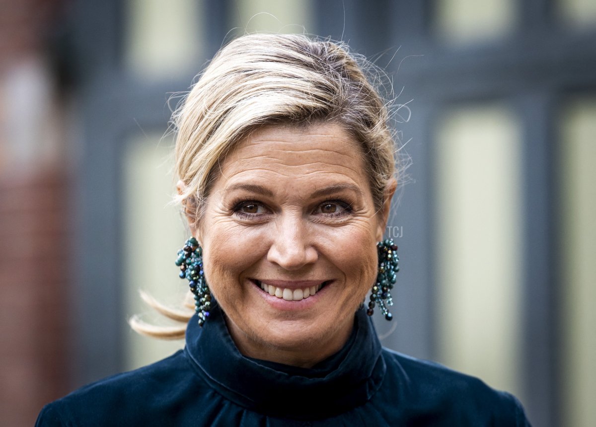 La regina Maxima dei Paesi Bassi partecipa al lancio del Manifesto Main Matters a De Remise all'Aia il 30 settembre 2021