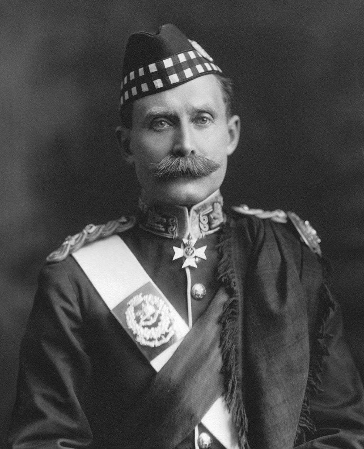 Tenente colonnello Sir Montagu Allan del The Black Watch (Royal Highland Regiment) del Canada, 1912