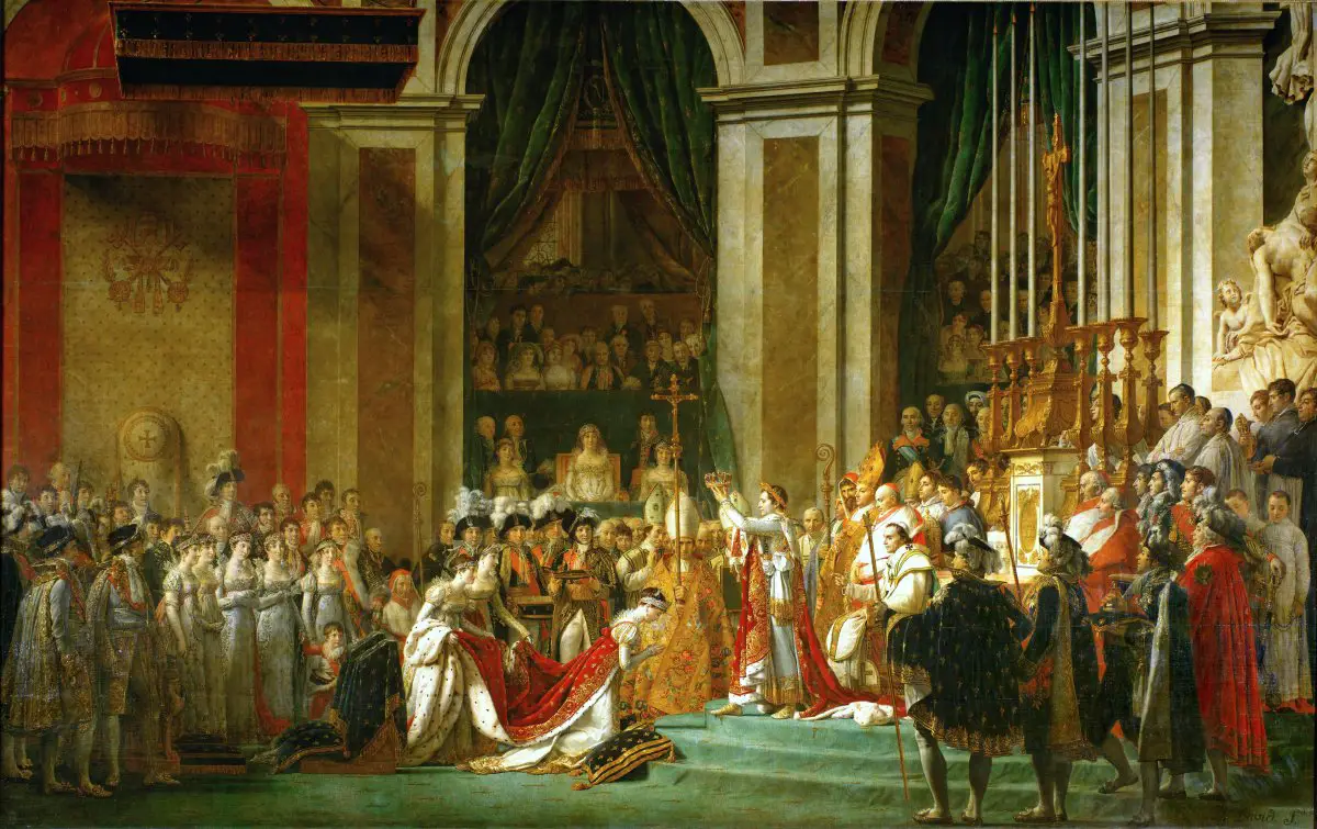 Jacques-Louis David - L'Incoronazione di Napoleone (1805-1807)