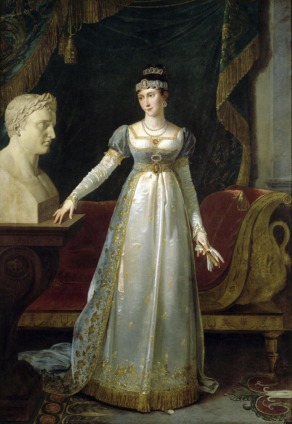 Robert Lefèvre: Pauline Bonaparte, Duchessa di Guastalla, Principessa Borghese (1806)