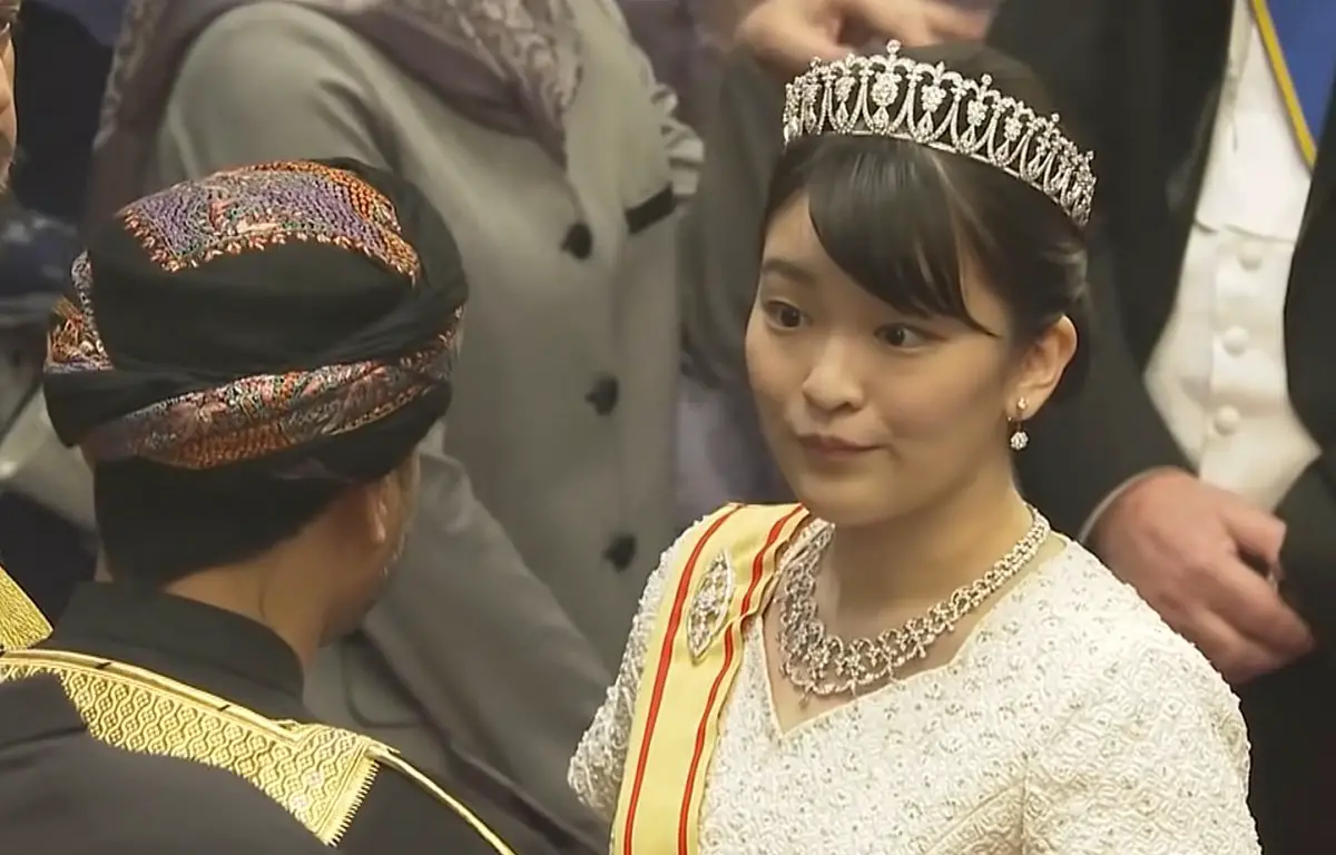 La Principessa Masako al banchetto imperiale di incoronazione, ottobre 2019