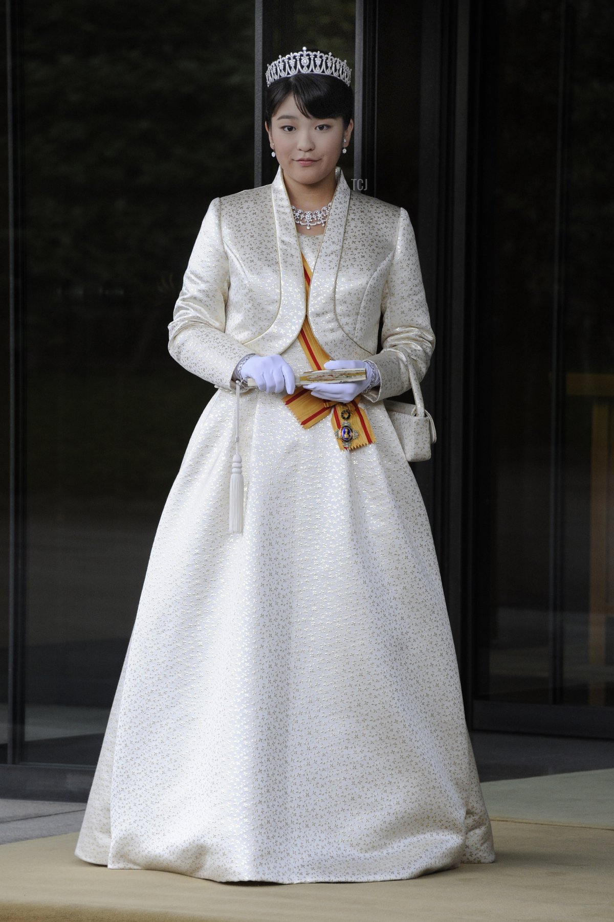 La Principessa Mako del Giappone, in abito formale lascia il Palazzo Imperiale di Tokyo dopo un incontro con l'imperatore e l'imperatrice il 23 ottobre 2011. Mako, nipote dell'Imperatore Akihito e dell'Imperatrice Michiko, ha festeggiato il suo ventesimo compleanno il 23 ottobre