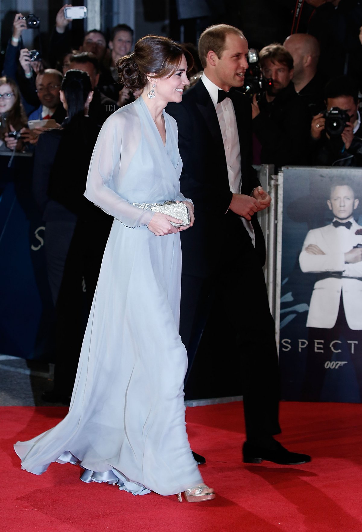 Catherine, Duchessa di Cambridge e il principe William, Duca di Cambridge, partecipano alla Royal Film Performance di 'Spectre' al Royal Albert Hall il 26 ottobre 2015 a Londra, Inghilterra