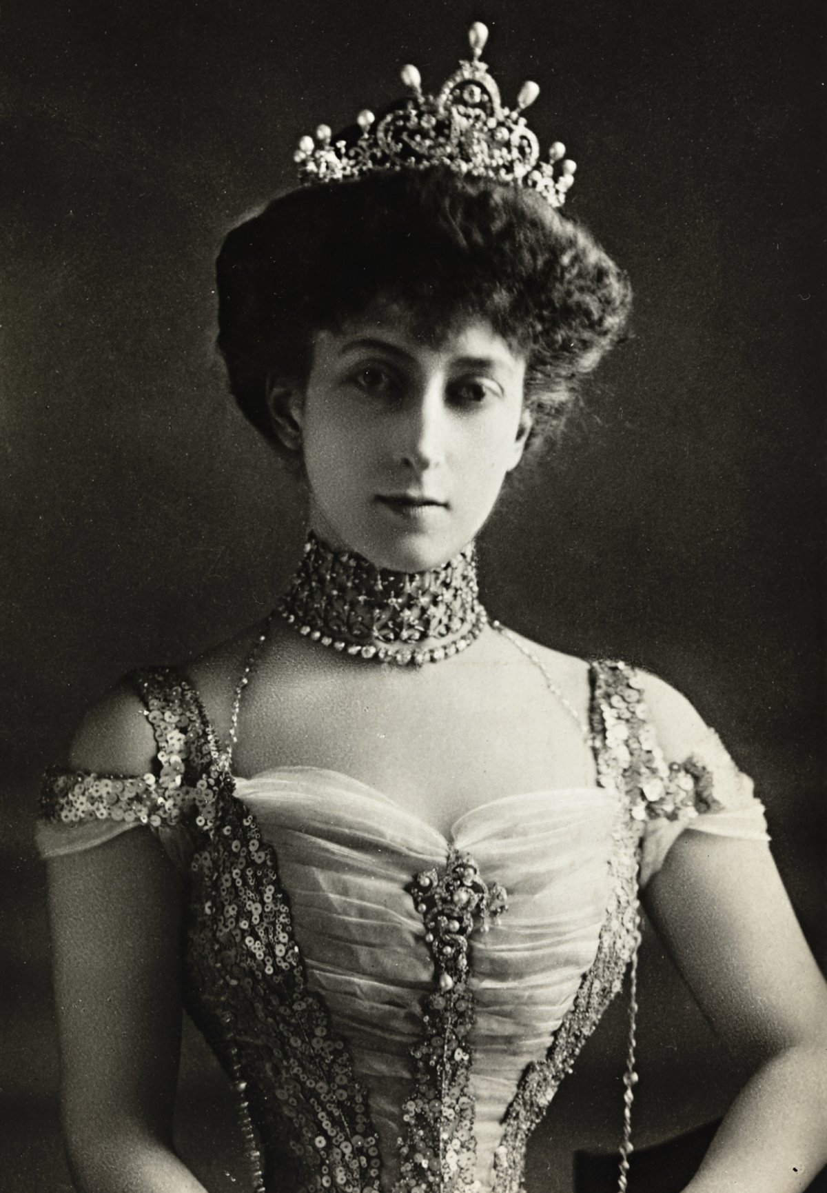 Ritratto della Regina Maud di Norvegia, scattato ca. 1905