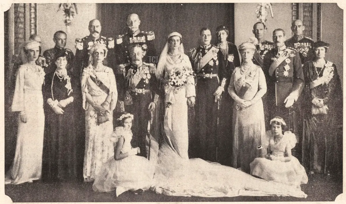 Matrimonio del Principe Giorgio e della Principessa Marina di Grecia