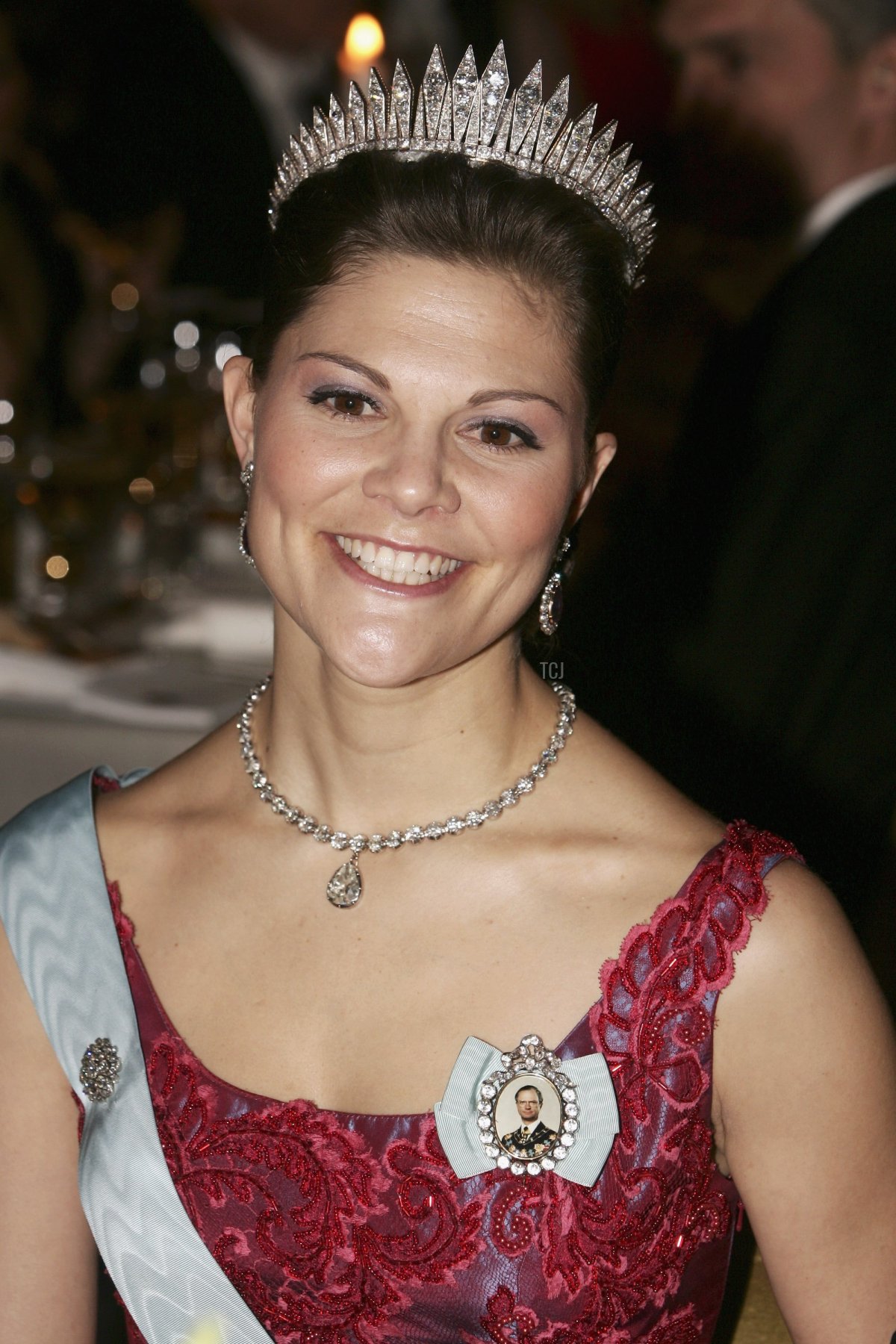 La Principessa Ereditaria di Svezia partecipa al Gala Dinner del Premio della Fondazione Nobel 2006 presso il Comune di Stoccolma, 10 Dicembre 2006