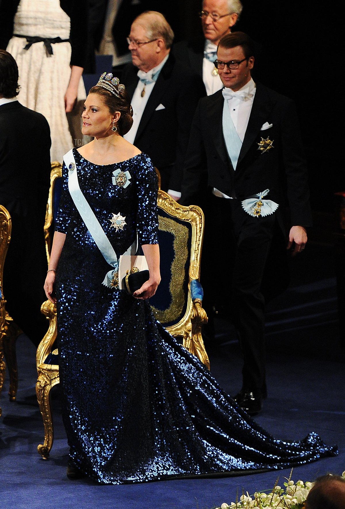 La Principessa Vittoria di Svezia partecipa alla Cerimonia di Premiazione del Premio Nobel presso la Stockholm Concert Hall il 10 dicembre 2011 a Stoccolma, Svezia