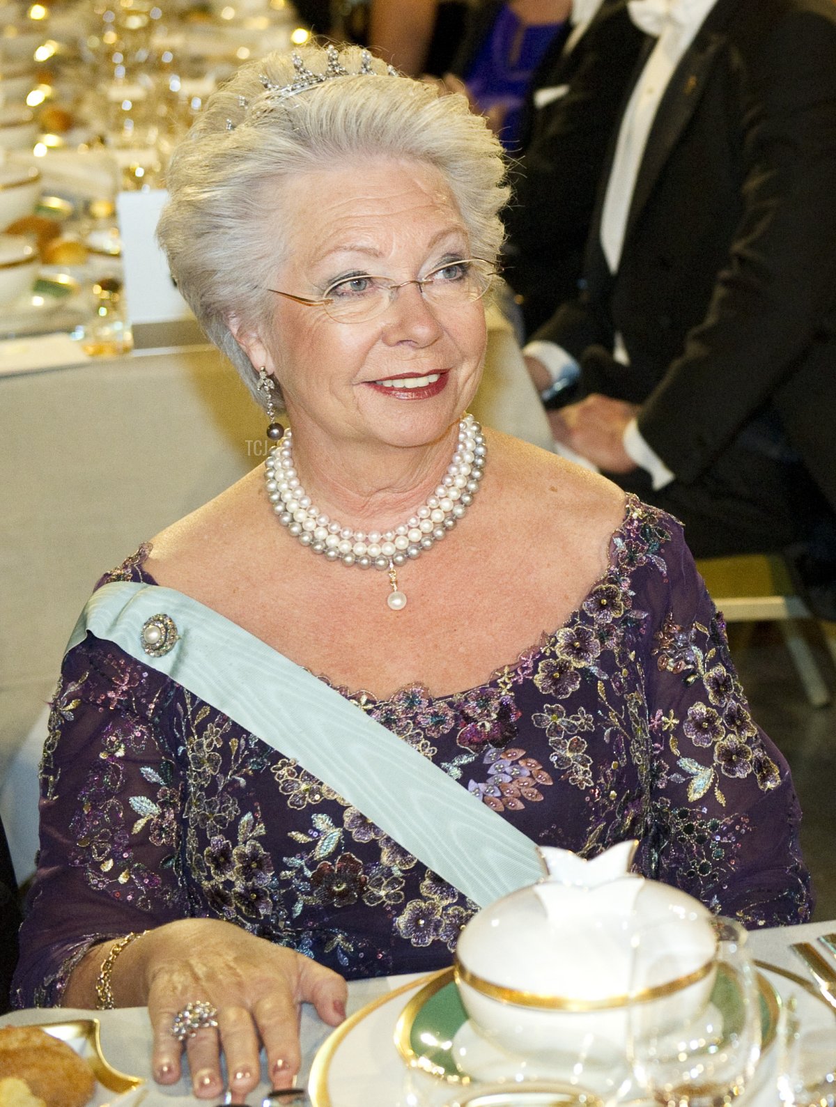 La Principessa Cristina al banchetto del Premio Nobel, dicembre 2011