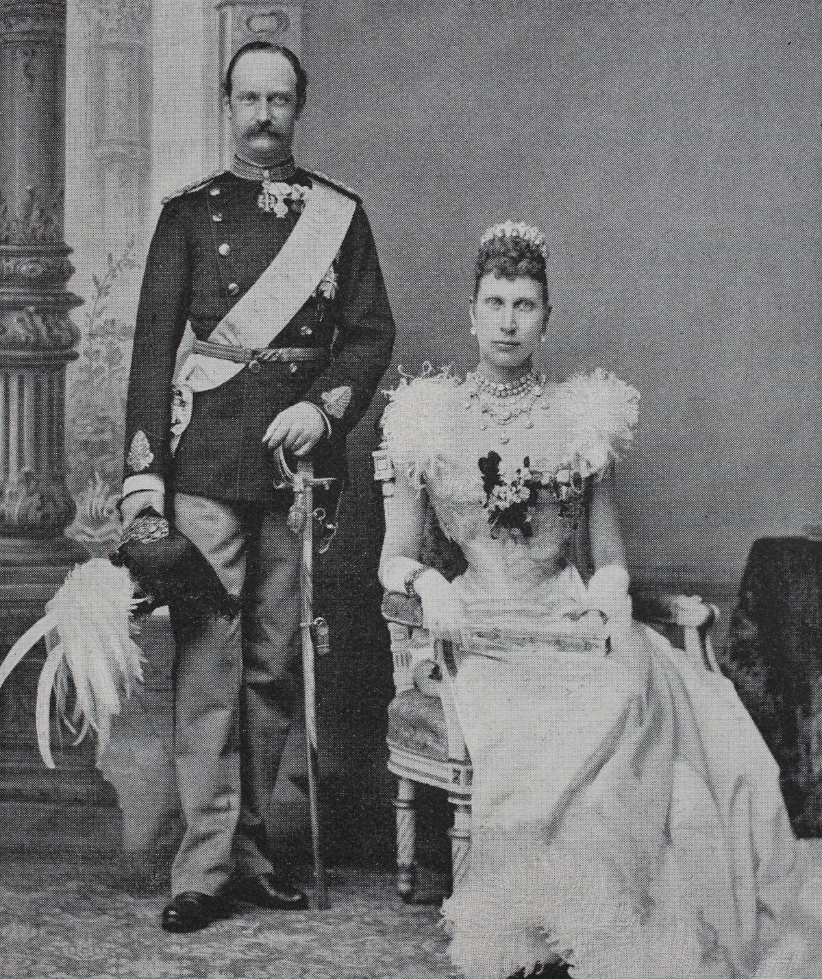 Re Federico VIII e Regina Lovisa di Danimarca, ca. 1906 (ImageBroker/Alamy)