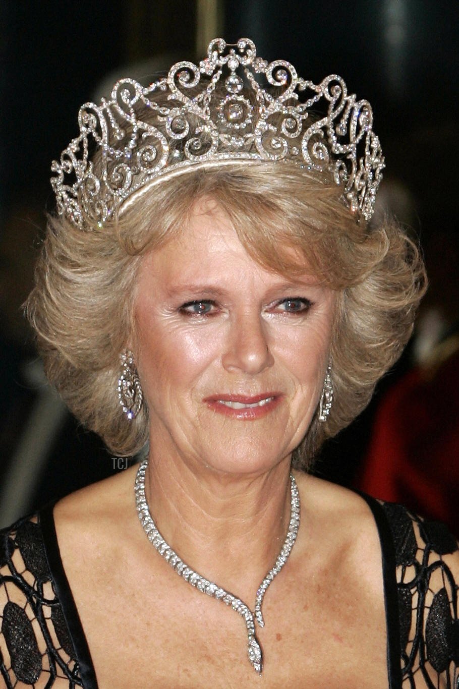 Camilla, Duchessa di Cornovaglia, al banchetto a Buckingham Palace, 25 ottobre 2005