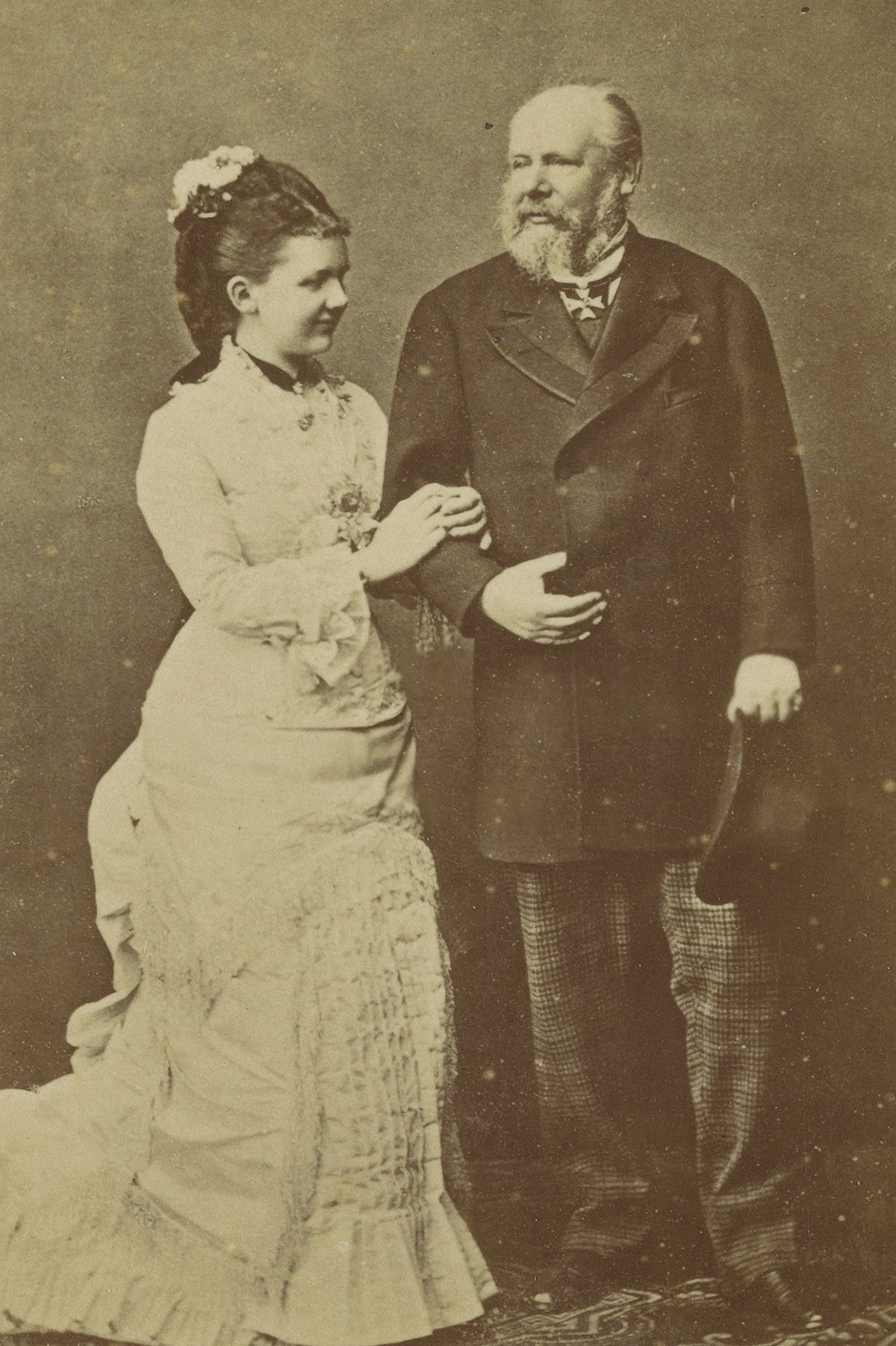 Re Willem III e Regina Emma dei Paesi Bassi, ca. 1879