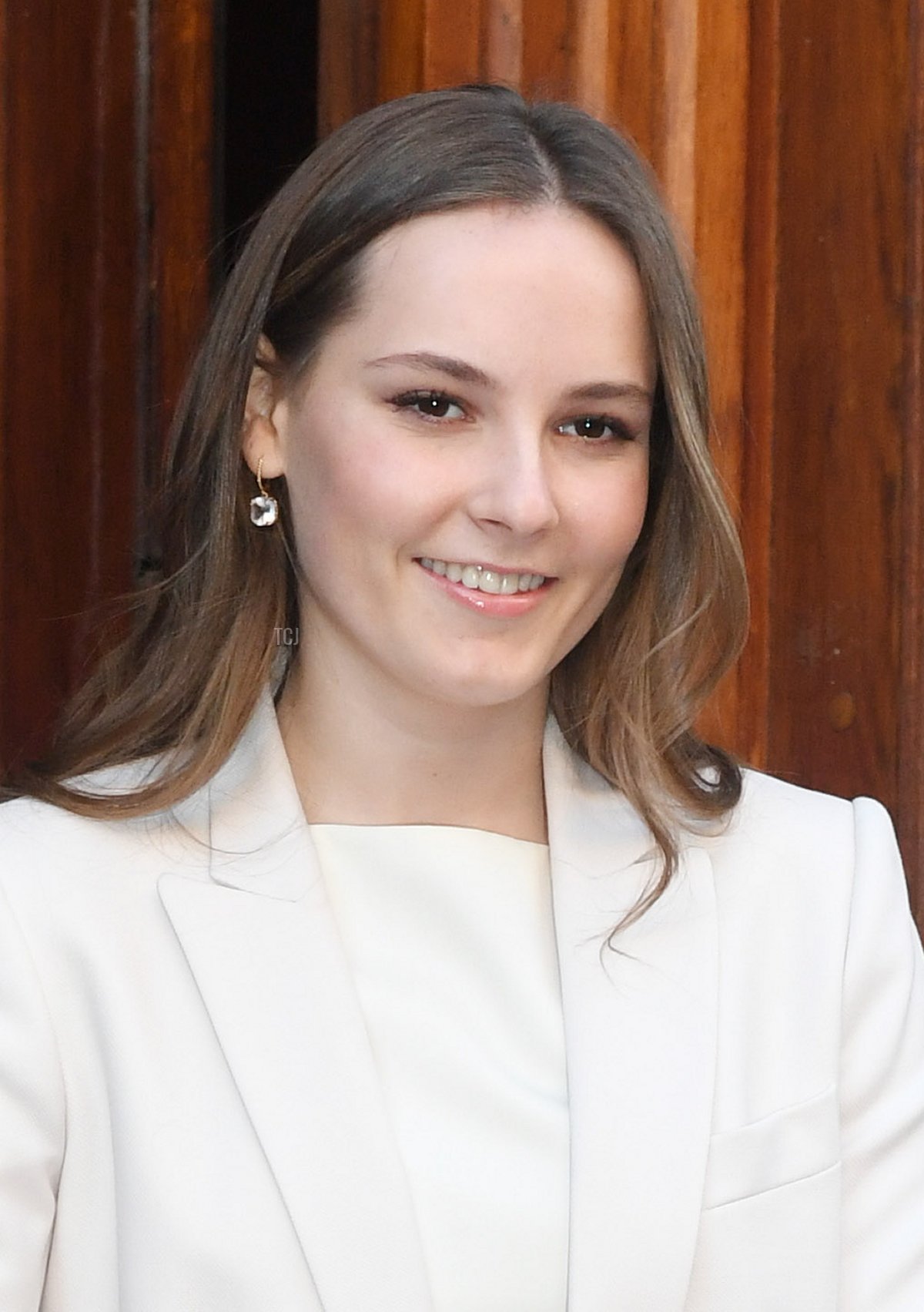 Princess Ingrid Alexandra visits The Supreme Court on January 20, 2022 in Oslo, Norway