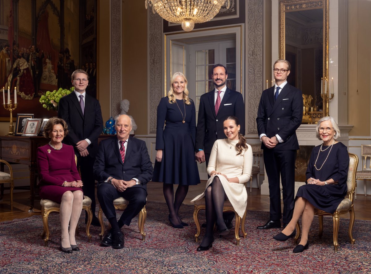 The royal family of Norway