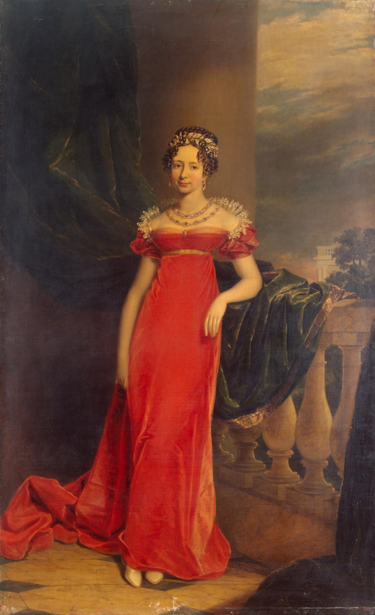 Ritratto della Granduchessa Maria Pavlovna di George Dawe, ca. 1822 (Wikimedia Commons)